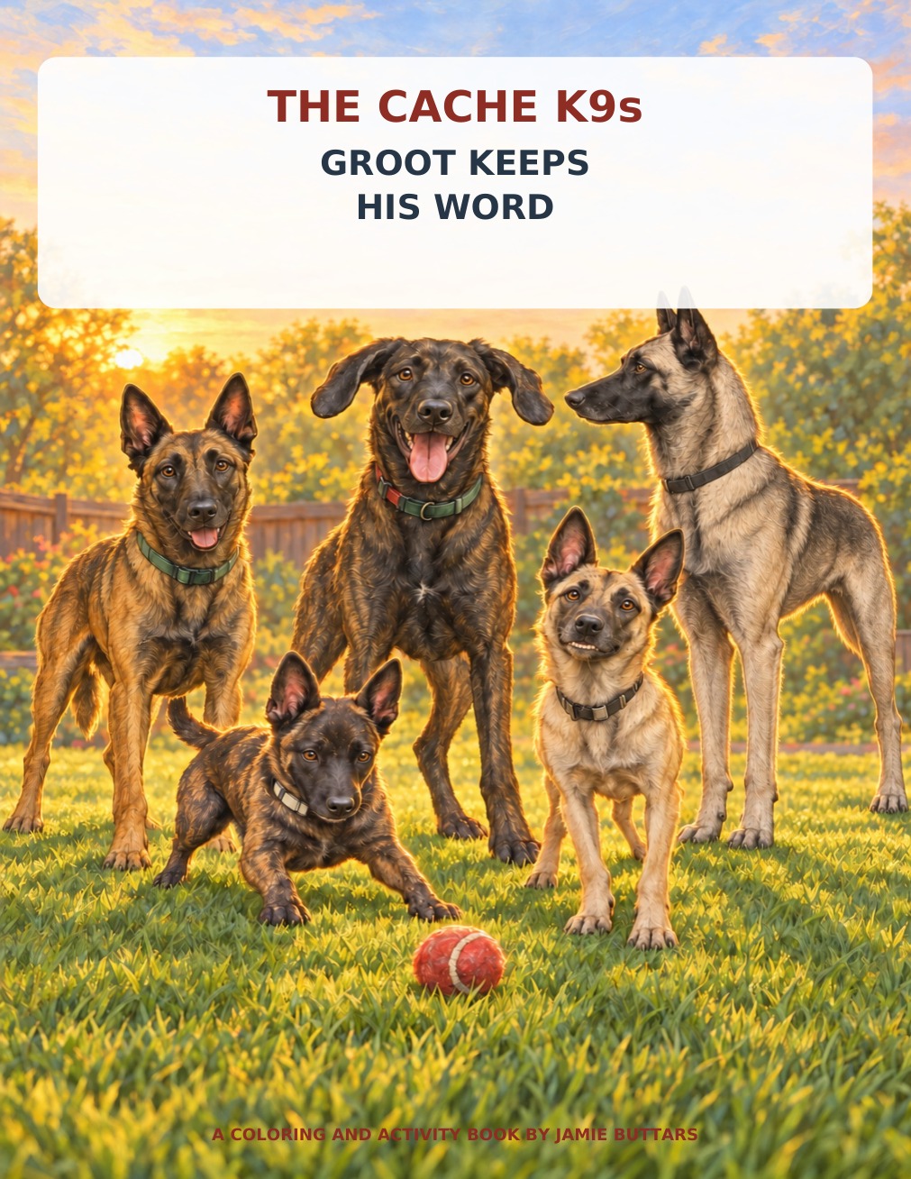 Groot Keeps His Word by Jamie Buttars — The Cache K9s