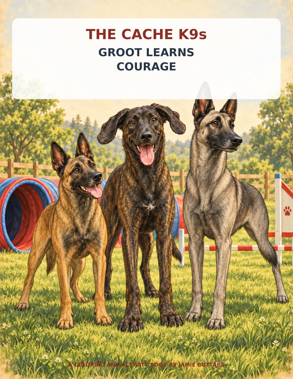 Groot Learns Courage by Jamie Buttars — The Cache K9s